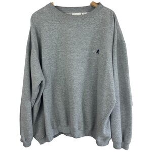 VINTAGE Walt Disney World Mens Sweatshirt Gray Mickey Mouse Pullover Size XXL